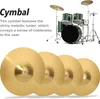 Messing Crash Becken Trommel Instrument Becken Praktische Produktbild-Vorschau 2