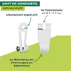 Laufhaken 30 Stück weiß - Zubehör für Seilspannsegel Produktbild-Vorschau 2