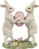 Clayre & Eef Dekorationsfigur Kaninchen 11x5x13 cm Beige Produktbild-Vorschau 1