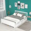 Flieks Dřevěná postel s rámem pro manželskou postel 140x200 Náhled obrázku produktu 2