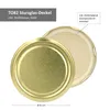 6er Set Einkochgläser 1062ml Rundglas gold Deckel Produktbild-Vorschau 4