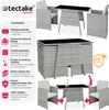 TecTake 403732, Šedá, 2 sedadlo/sedadel, Dospělí a děti, Náhled obrázku produktu 3