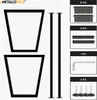 A product collage showing table legs and hardware. Anteprima dell’immagine prodotto