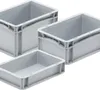 Eurobox 30x20x07cm grau 2,9 l Anteprima dell’immagine prodotto 1