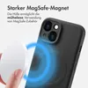 imoshion Color Back Cover con MagSafe iPhone 15 - Nero Anteprima dell’immagine prodotto 4
