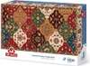 Puzzle artystyczne - Kwiaty Anatolii, motyw dywanu - 1000 Podgląd zdjęcia produktu 2