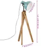 vidaXL Stojací lampa 25 W Modrá 45x45x120 cm E27 Náhled obrázku produktu 7