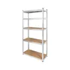 Stylowy metalowy regał z 5 półkami Solidne rozwiązanie do Podgląd zdjęcia produktu 9