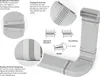 Diagrams and close-ups illustrating the features of a ventilation component. Anteprima dell’immagine prodotto