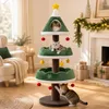 KOMFOTTEU: Albero per gatti alto 143 cm, con piattaforme Anteprima dell’immagine prodotto 7