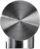 A close-up, top-down view of a metallic faucet handle with a brushed finish. Podgląd zdjęcia produktu