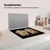 KitchenYeah© Herdabdeckplatte Eule - Vogel - Schwarz , Produktbild-Vorschau 3