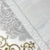 Orientalischer Designerteppich mit Ornament in weiß gold Produktbild-Vorschau 2