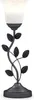 COSTWAY Blume Tischlampe Vintage, Nachttischlampe mit Produktbild-Vorschau 1
