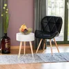 relaxdays Stolik boczny drewniany biały 38,0 x 38,0 x 50,0 Podgląd zdjęcia produktu 2