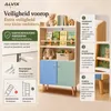 ALVIX Kinderrek NESTA 4 met 2 deuren, Montessori boekenkast Productafbeelding-voorbeeld 4
