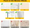 10er Set Bilderhaken Selbstklebend Transparent Bilder Produktbild-Vorschau 5