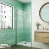 90x180cm Schwingtür Nano Glas Duschkabine ESG Produktbild-Vorschau 1