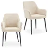 Esszimmerstühle VERONA im 2er Set, Beige - bequeme Produktbild-Vorschau 3
