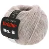 A ball of yarn with a product label. Produktbild-Vorschau