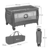 Lionelo Stefi Plus Reisebett Baby 2in1, mit zweiter Produktbild-Vorschau 7