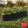 BRAST Hochbeet Metall Julia Maxi | 320x80x80cm Schwarz | Produktbild-Vorschau 3