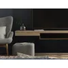Klebefolie Möbel 67x50 cm - Holz Schwarz Matt - Möbelfolie Produktbild-Vorschau 2