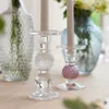 Leonardo Poesia, bougeoir en verre transparent, élégant Voir les images du produit 3