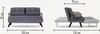 2-místná pohovka Sando 2-Seater - Grey, Šedá Náhled obrázku produktu 8
