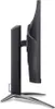Side view of a black computer monitor on a stand. Produktbild-Vorschau