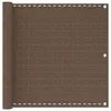 vidaXL Schermatura per balcone, marrone, 75 x 800 cm, in Anteprima dell’immagine prodotto 1
