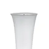 A close-up view of the top of a white fabric cylinder lamp shade. Produktbild-Vorschau
