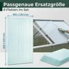 Panneaux pour serre 8 pcs. | Plaques alvéolaires double Voir les images du produit 3