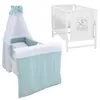 Baby-Delux Babybett Gitterbett Mia weiß 120×60 inkl. Produktbild-Vorschau 1