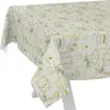 Tischdecke Landhaus Oliven Pastelgrün 120x140cm Produktbild-Vorschau 1