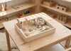 MONTESSORI dětská EDUCATIONAL KIT dřevěná hračka Náhled obrázku produktu 4