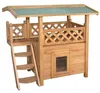 Kerbl Katzenhaus Lodge 77×50×73cm Produktbild-Vorschau 8