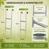 Best For Garden Trampolin Leiter 74 cm und 92 cm lang Produktbild-Vorschau 5
