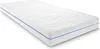 A white mattress with a blue stripe down the side, on a white background. Anteprima dell’immagine prodotto