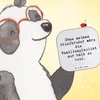 Mr. & Mrs. Panda Glasuntersetzer bedruckt Cooler Produktbild-Vorschau 2