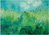 Vlies fototapete Feld mit grünem Weizen - V. van Gogh Produktbild-Vorschau 3