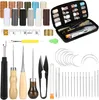 48 PCS Leder NäHset, Leder Werkzeug set Mit 12 Farben Produktbild-Vorschau 7