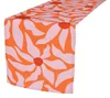 Tischläufer - 32 x 140 cm - Orange - Pink - Polyester - Produktbild-Vorschau 1