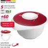 Westmark Rührschüssel mit zweigeteiltem Deckel 3,5 l, Produktbild-Vorschau 3