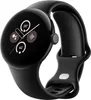 GOOGLE Pixel Watch 2 LTE 4G 41mm Matte Black Sportarmband Produktbild-Vorschau 1
