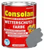 Consolan Wetterschutz-Farbe 0,75 L delfingrau Produktbild-Vorschau 1