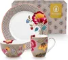 PIP STUDIO Blooming Tales Fantasy Khaki Frühstücksset Set3 Produktbild-Vorschau 1