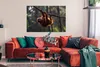 MuchoWow® Poster Junger Orang-Utan hängt an einem Ast Produktbild-Vorschau 2