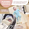 KIDIZ® Babyfußsack Baby Fußsack Winterfußsack Babyschale Produktbild-Vorschau 6