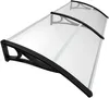 VOUNOT® Auvent pour porte d'entrée, 200 x 80 cm Auvent Voir les images du produit 1